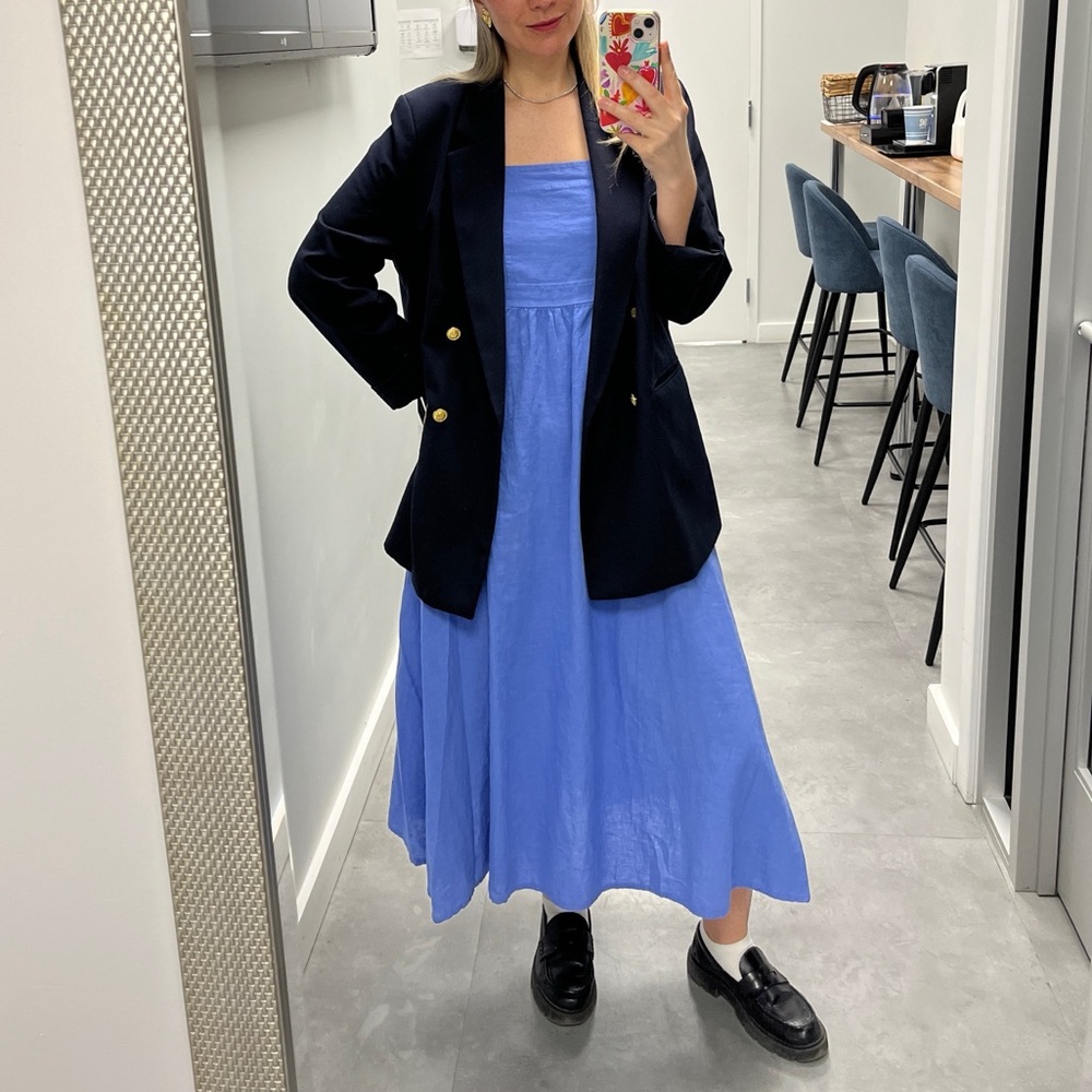 Elegant Blue Dress